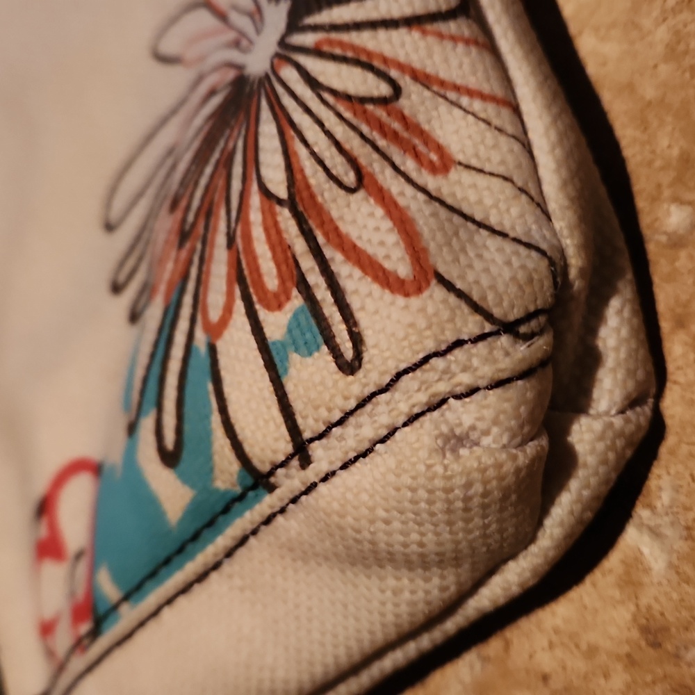 Thirty-one Floral Canvas Crossbody Bag - Picture 6 of 16